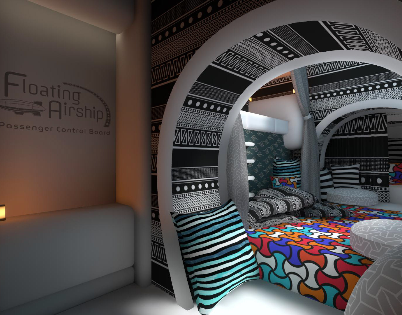 Floating Airship