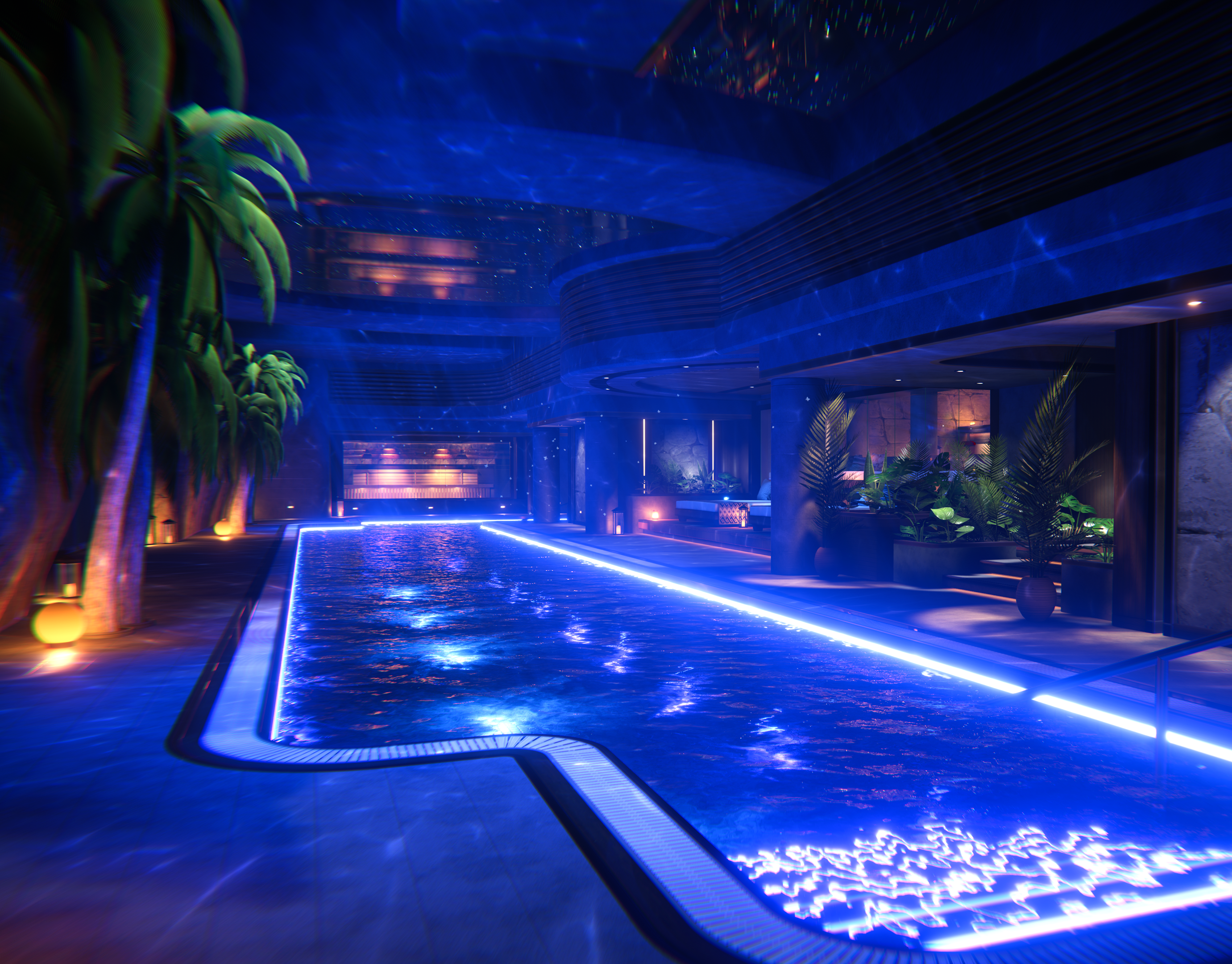 Luminous Oasis